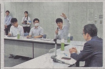 政策提言の様子
